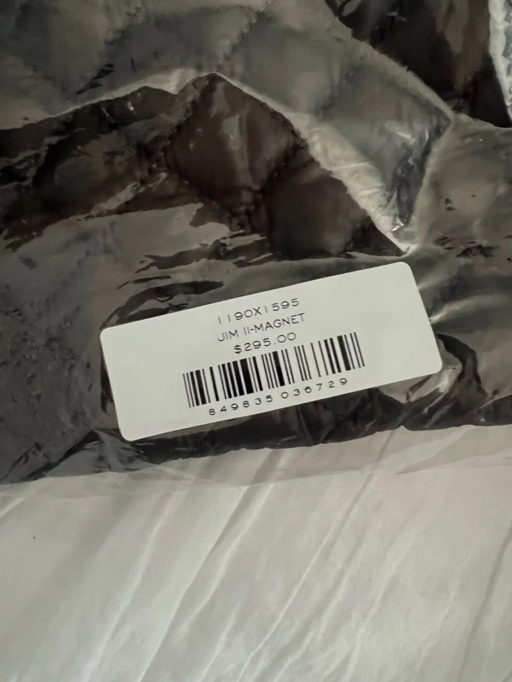 MZ Wallace Jim - magnet grey NWT - Picture 3 of 7